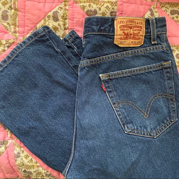 Levi's Other - Vintage 2000s Levis 517 Highwaisted Bootcut Jeans Mens 36/30
